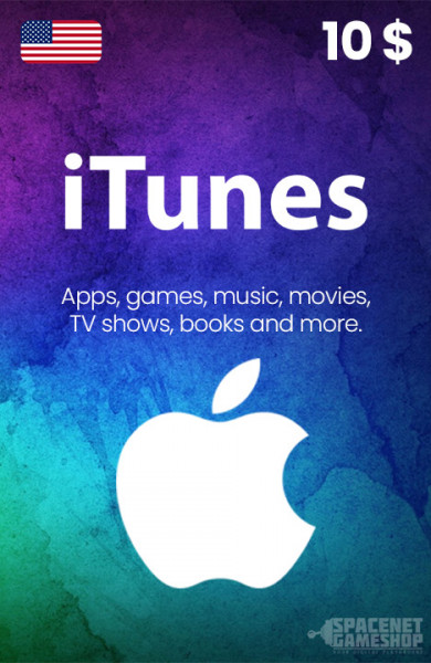 iTunes Gift Card $10 USD [US]